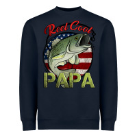 Navy reel cool papa fishing Heavyweight Sweatshirt - Jasminsmagicworld