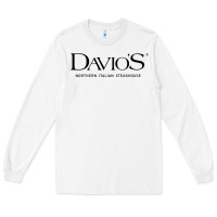 White davios steakhouse Long Sleeve Tee - linhVisuals