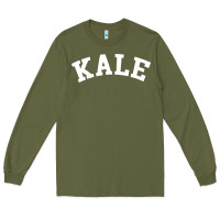 Army Green vintage kale university Long Sleeve Tee - linhVisuals