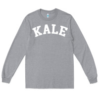 Heather Grey vintage kale university Long Sleeve Tee - linhVisuals