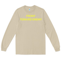 Mushroom FRONT TOWARD ENEMY Long Sleeve Tee - linhVisuals