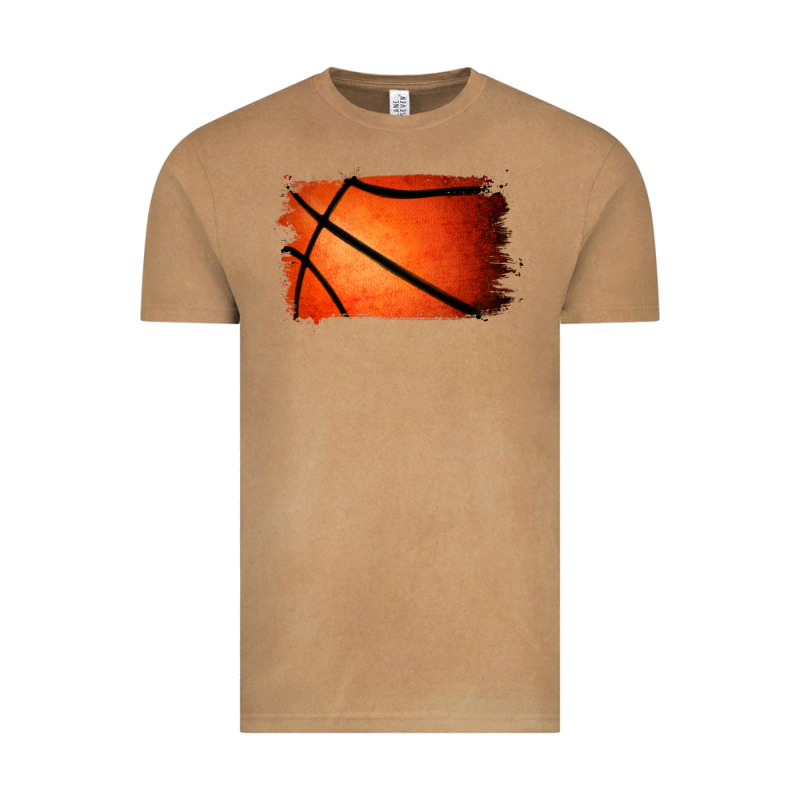Basketball Brushstroke Vintage Tee by RanaPortraitStore | Teevron