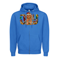 True Royal toy poodle christmas joy Zipper Hoodie - RanaPortraitStore