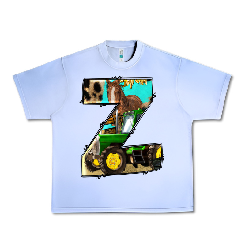 Farm Life Alphabet Lowercase Letters Z Urban Heavy Tee by BundleAndBundleShop | Teevron