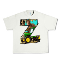 Pistachio farm life alphabet lowercase letters z Urban Heavy Tee - BundleAndBundleShop