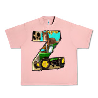 Salmon farm life alphabet lowercase letters z Urban Heavy Tee - BundleAndBundleShop