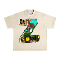 Sandshell farm life alphabet lowercase letters z Urban Heavy Tee - BundleAndBundleShop