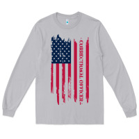 Moon Dust correctional officer shirts   correctional prison officer thin silver Long Sleeve Tee - linhVisuals