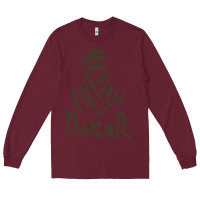 Burgundy dakar Long Sleeve Tee - linhVisuals