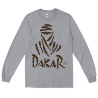 Heather Grey dakar Long Sleeve Tee - linhVisuals