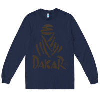 Navy dakar Long Sleeve Tee - linhVisuals