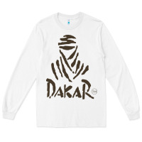 White dakar Long Sleeve Tee - linhVisuals