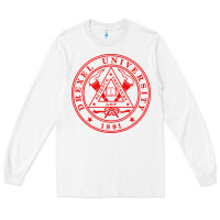 White drexel university Long Sleeve Tee - linhVisuals