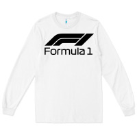 White formula 1 Long Sleeve Tee - linhVisuals