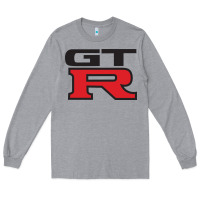 Heather Grey gtr Long Sleeve Tee - linhVisuals