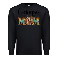 Black Western Cockapoo Mom Premium Sweatshirt - RanaPortraitStore