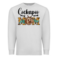 Dove Grey Western Cockapoo Mom Premium Sweatshirt - RanaPortraitStore