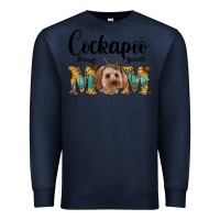 Navy Western Cockapoo Mom Premium Sweatshirt - RanaPortraitStore