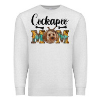 Oatmeal Heather Western Cockapoo Mom Premium Sweatshirt - RanaPortraitStore