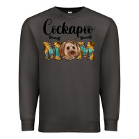 Smoke Western Cockapoo Mom Premium Sweatshirt - RanaPortraitStore