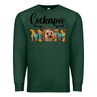 Sports Green Western Cockapoo Mom Premium Sweatshirt - RanaPortraitStore