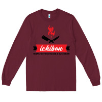 Burgundy ichiban steakhouse Long Sleeve Tee - linhVisuals