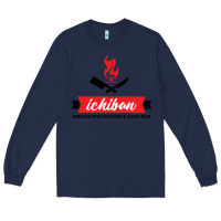 Navy ichiban steakhouse Long Sleeve Tee - linhVisuals