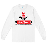 White ichiban steakhouse Long Sleeve Tee - linhVisuals