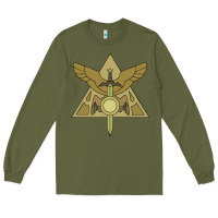 Army Green hexside covens Long Sleeve Tee - linhVisuals