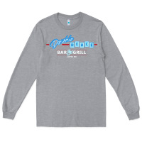 Heather Grey roadhouse double deuce Long Sleeve Tee - linhVisuals