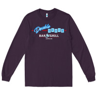 Plum roadhouse double deuce Long Sleeve Tee - linhVisuals