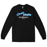 Black roadhouse double deuce Long Sleeve Tee - linhVisuals