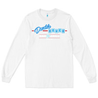 White roadhouse double deuce Long Sleeve Tee - linhVisuals