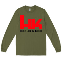 Army Green hk black Long Sleeve Tee - linhVisuals