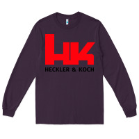 Plum hk black Long Sleeve Tee - linhVisuals