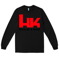 Black hk black Long Sleeve Tee - linhVisuals