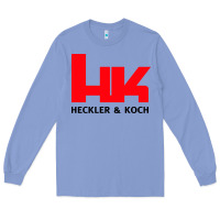 Colony Blue hk black Long Sleeve Tee - linhVisuals