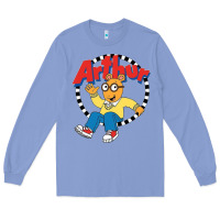 Colony Blue Funko Up Arthur Long Sleeve Tee - linhVisuals