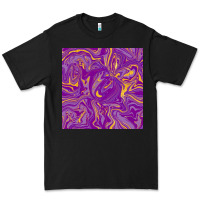 Black Abstract Mardi Gras Seamless Pattern Premium Tee - FaDigitalArtStudio