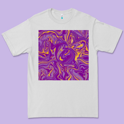 Abstract Mardi Gras Seamless Pattern Premium Tee Designed By Fadigitalartstudio