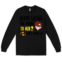 Black the incredibles glitter Long Sleeve Tee - linhVisuals