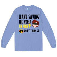 Colony Blue the incredibles glitter Long Sleeve Tee - linhVisuals