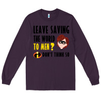 Plum the incredibles glitter Long Sleeve Tee - linhVisuals