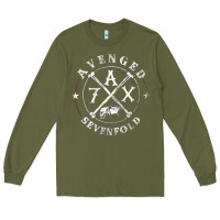 Army Green avenged sevenfold 13 Long Sleeve Tee - linhVisuals