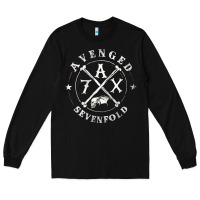 Black avenged sevenfold 13 Long Sleeve Tee - linhVisuals