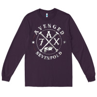 Plum avenged sevenfold 13 Long Sleeve Tee - linhVisuals