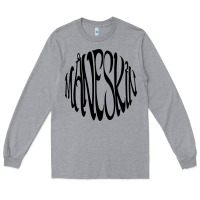 Heather Grey MANESKIN Long Sleeve Tee - linhVisuals