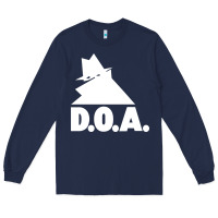 Navy the doa punk new silhouette design Long Sleeve Tee - linhVisuals