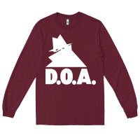 Burgundy the doa punk new silhouette design Long Sleeve Tee - linhVisuals