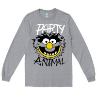 Heather Grey the muppets party animal Long Sleeve Tee - linhVisuals